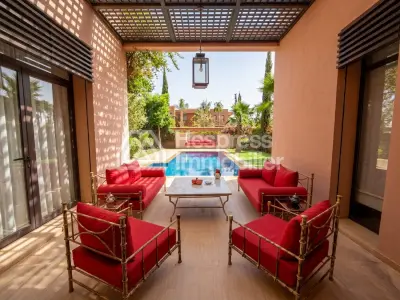Beautiful villa for seasonal rental in Agdal. Total area 400 m². Well furnished.