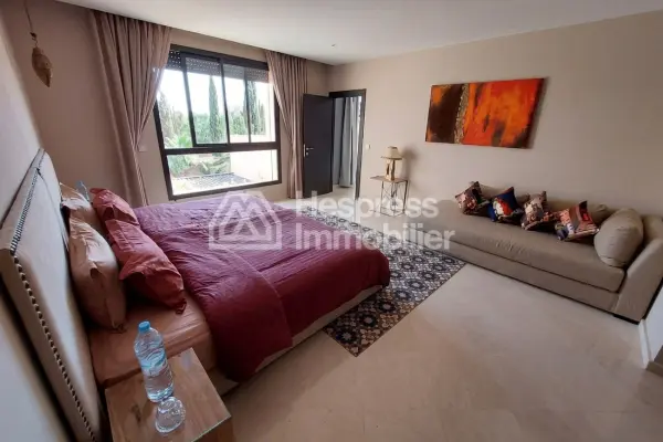 Beautiful villa for seasonal rental in Agdal. Total area 400 m². Well furnished.