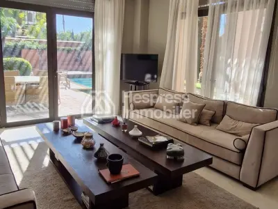 Beautiful villa for seasonal rental in Agdal. Total area 400 m². Well furnished.