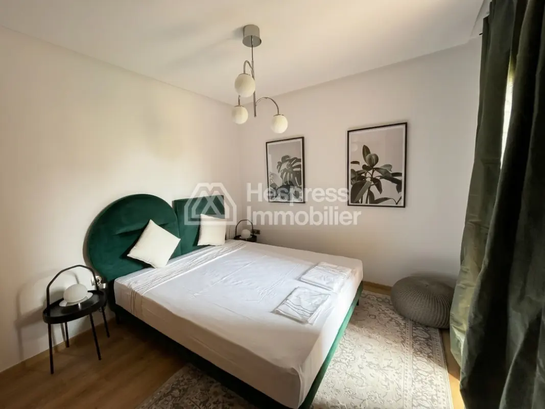 Location d'un appartement à Agdal. 2 chambres agréables. Bien meublé
