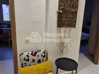 Location d'un appartement à Guéliz. Surface de 90 m². Meublé