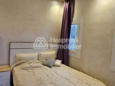 Location d'un appartement à Guéliz. Surface de 90 m². Meublé