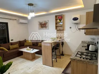 Très bel appartement en Vente à Guéliz. 4 grandes pièces. Concierge et piscine